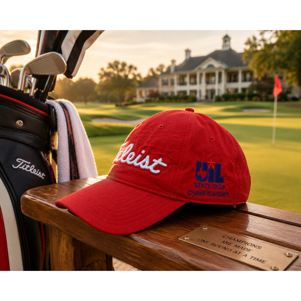 Titleist UIL State Golf Championships Red Performance Strapback Hat OSFA